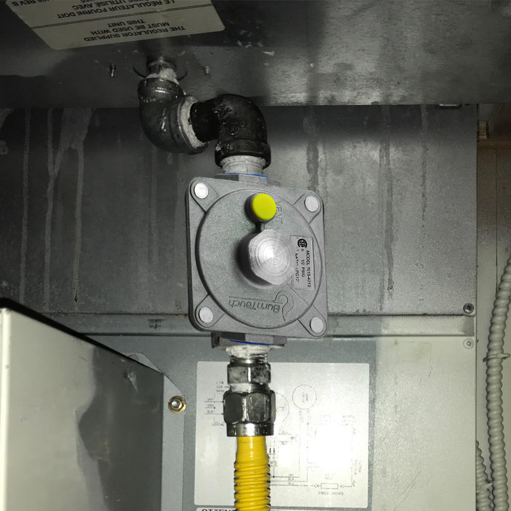 MENSI Natural Gas Pressure Regulator with ๐/๐" ๐
๐๐๐ ๐๐ก๐ซ๐๐๐, ๐๐ซ๐๐ฌ๐ฌ๐ฎ๐ซ๐ ๐" ๐๐จ๐ซ ๐๐, ๐๐" ๐๐ ๐๐จ๐ซ ๐๐ ๐๐๐ฌ,Adjustable fits for Commercial Stove Range Pipe Lines