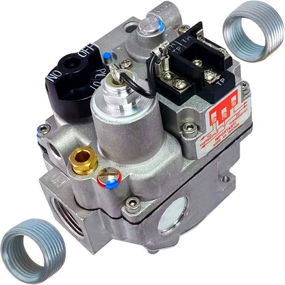MENSI 700-506 Millivolt Gas Valve Replacement for Robertshaw 700 Series, 200,000 BTU/H Fast Opening, Compatible with Millivolt Combination Valve -Natural Gas
