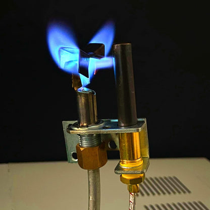 MENSI Propane LP/Natural Gas Pilot Burner Assembly Compatible with Cecilware Fryer Imperial,LENNOX, FRYMASTER Fryer, Work with 700-506 HVAC Gas Valve