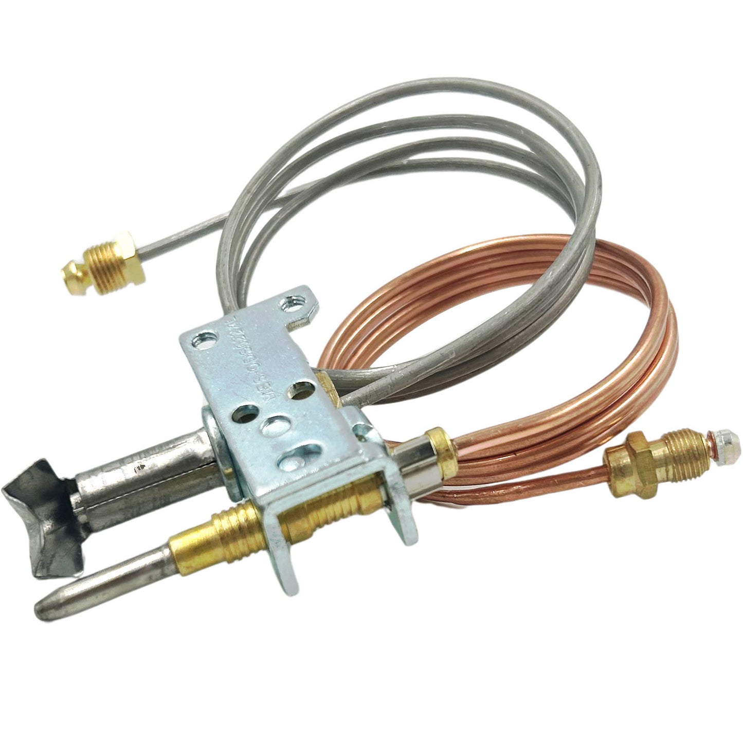 MENSI Replacement Pilot Burner Assembly for Rebertshaw 36" Leads for Natural Gas and LP (102), Compatible for Model HPC-102-36 (102 Pilot Burner Assembly NG with LP Orifice)
