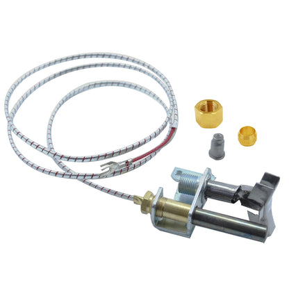 MENSI Propane LP/Natural Gas Pilot Burner Assembly Compatible with Cecilware Fryer Imperial,LENNOX, FRYMASTER Fryer, Work with 700-506 HVAC Gas Valve