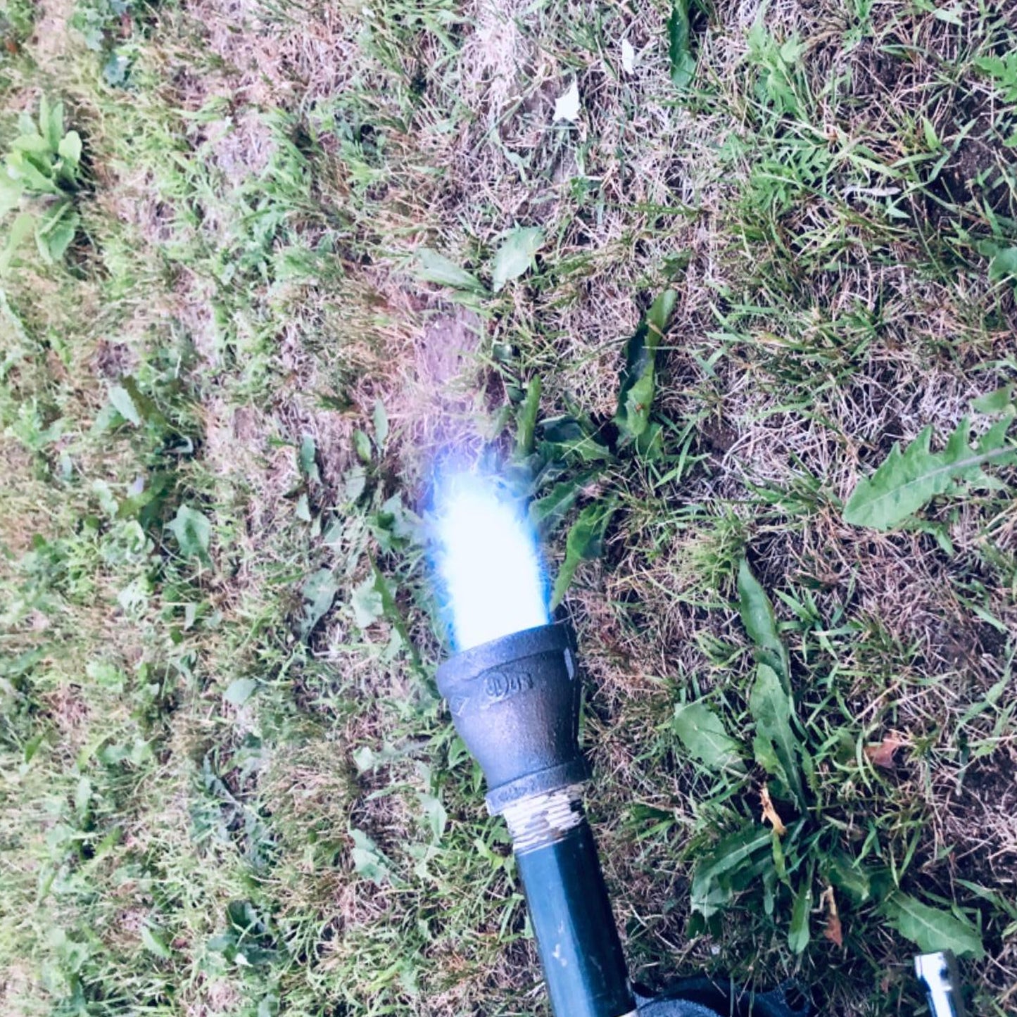 MENSI Aluminum Sand Casting Propane Natural Gas Venturi Burner 1" and 1/2" Thread for DIY Forge Project System, Torch Burner (1/2"x1/8")