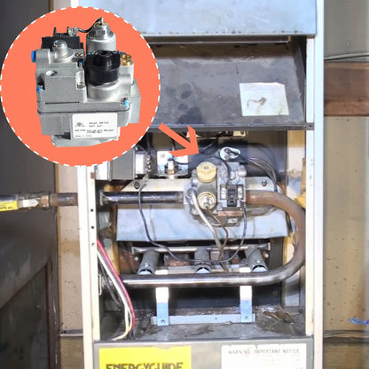 MENSI 700-506 Millivolt Gas Valve Replacement for Robertshaw 700 Series, 200,000 BTU/H Fast Opening, Compatible with Millivolt Combination Valve -Natural Gas